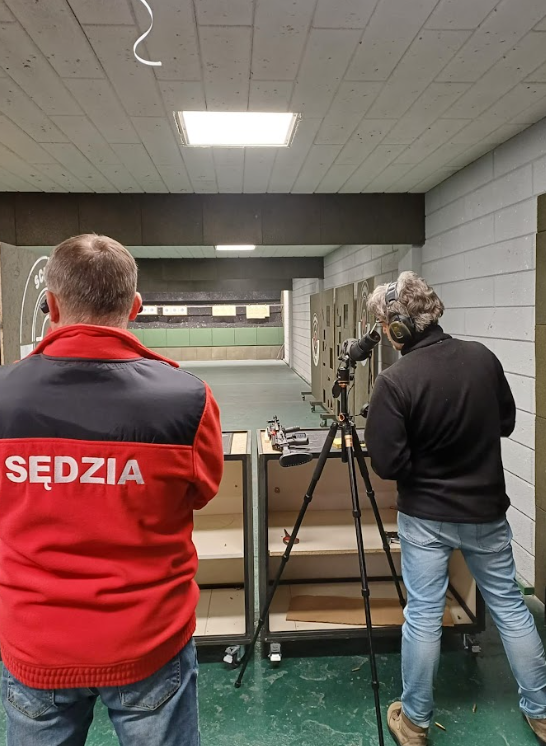 Zawody na strzelnicy w Lublinie